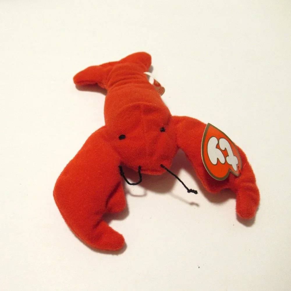 Pinchers the Catnip Teenie Beanie Lobster